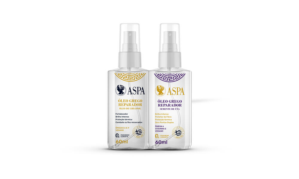 ASPA COSMÉTICOS, ÓLEOS GREGOS
