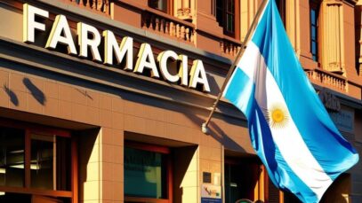 venda de medicamentos na Argentina