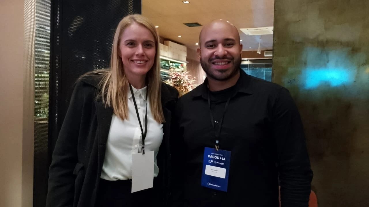Luciana Melo e Bruno Menezes, da Interplayers