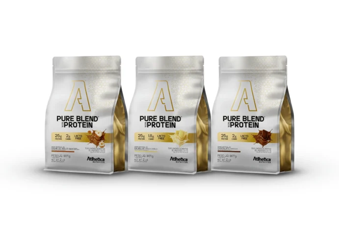 Três fontes de proteína