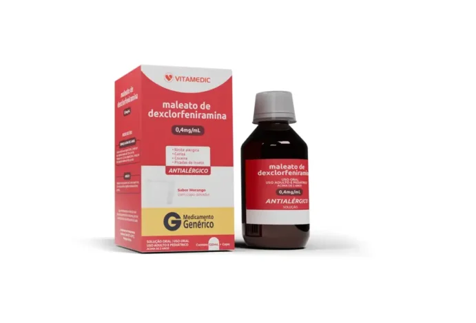Maleato de dexclorfeniramina, Vitamedic