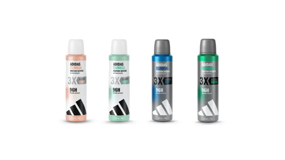 Coty lança Adidas Clinical Friction Defense