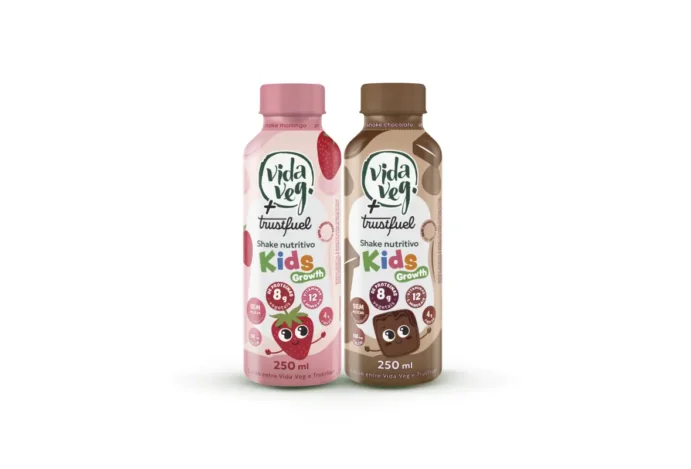 Pensado para pessoas de 2 a 10 anos, suplemento é opção saudável, unindo sabor e nutrição Trustfuel lança shake para crianças em collab