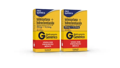 neo química lança genérico de telmisartana com hidroclorotiazida