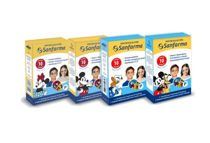 Sanfarma disponibiliza 1º protetor ocular estéril do Brasil