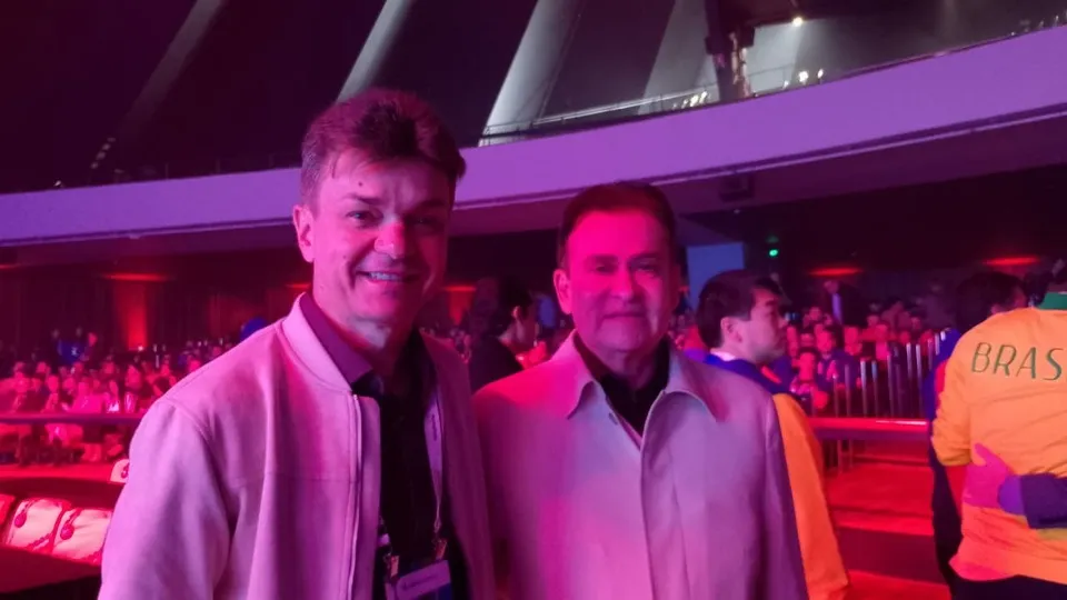 Evandro Melo e Neilton Neves – Redepharma marcando presença no evento