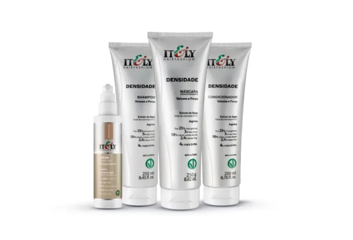 Marca italiana aposta em inovação com quatro novos produtos para o tratamento capilar Itely anuncia linha Densidade