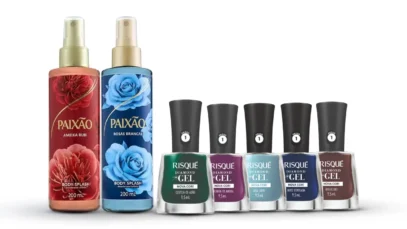Coty amplia portfólio no Brasil com lançamentos de Paixão e Risqué