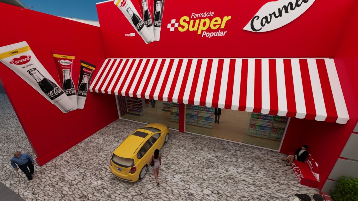 Carmed Coca-Cola ganha loja temática