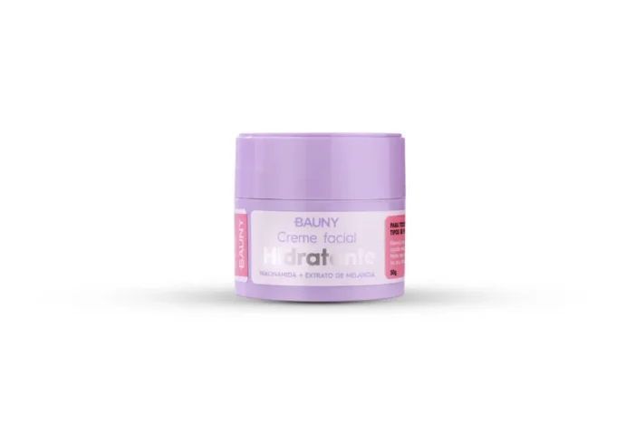 Bauny lança creme facial hidratante para uso diário