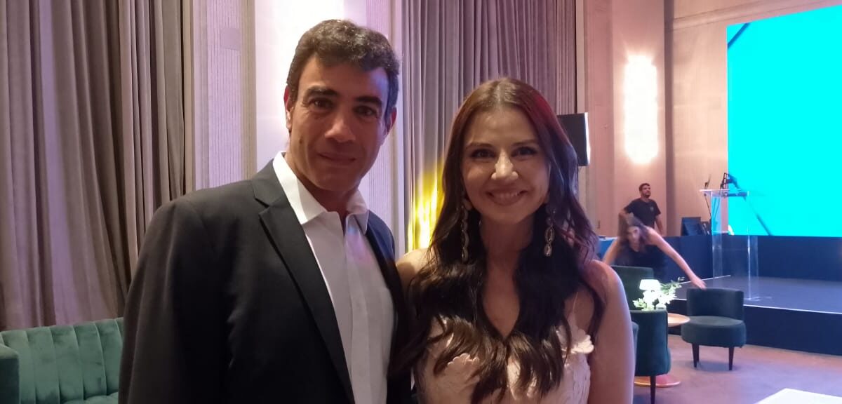 Alex e Pamella Dias comemoram o sucesso do evento