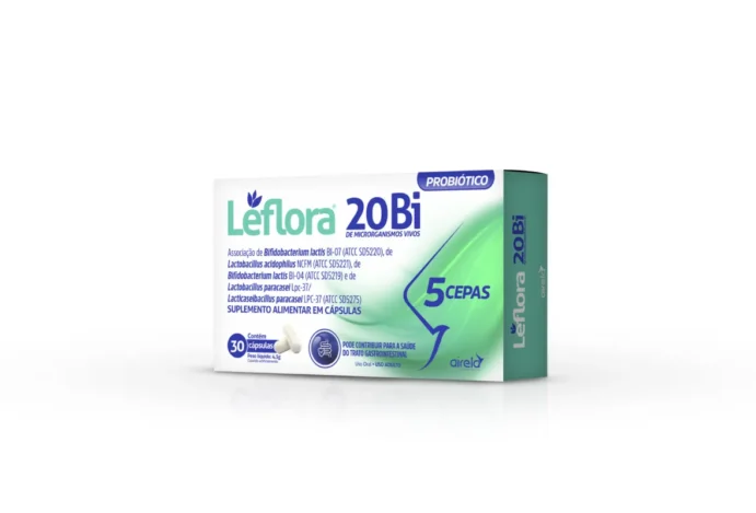 Probiótico da Airela combina 20 bilhões de microrganismos vivos
