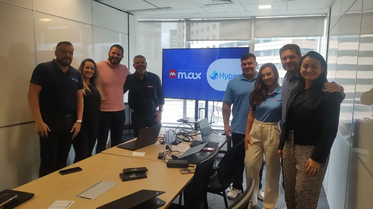 Sala cheia de talentos da Hypera Pharma e das Drogarias Max