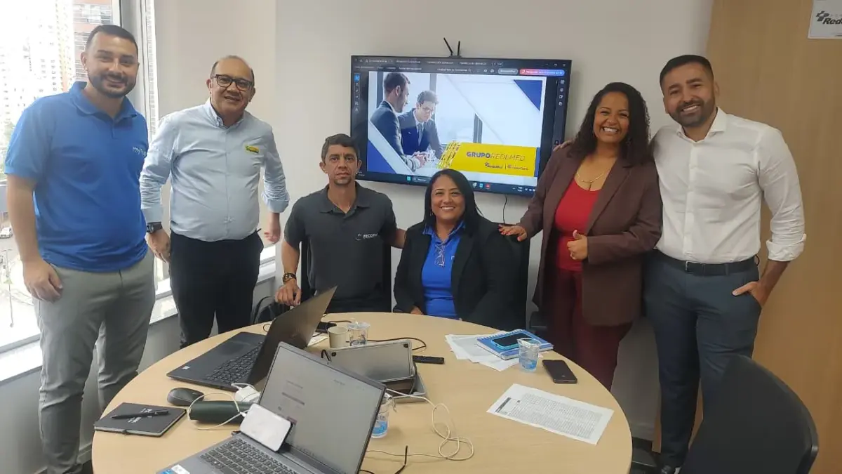 Time da RedeMed recebeu a equipe da Myralis para negociações estratégicas