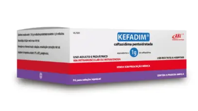 Segundo a agência, houve troca de frascos em lote do Kefadim