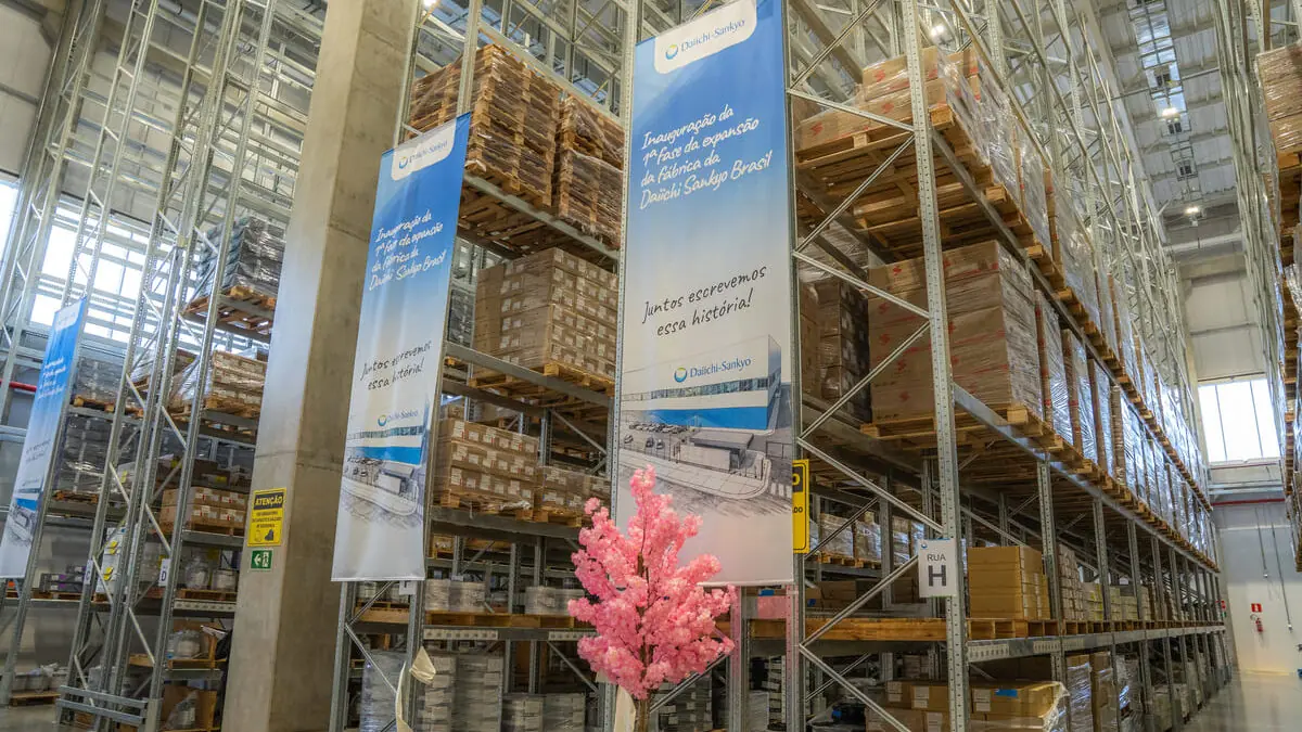Novo almoxarifado amplia capacidade de produção da planta – Foto – Felipe Murgas – Divulgação