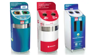Display coletor de medicamentos da BHS é alinhado às normas de descarte consciente