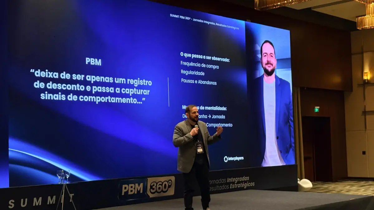 Pedro Medina, gerente de canais digitais do Aché, aborda os impactos do PBM no planejamento da indústria