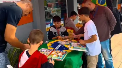 troca de figurinhas farma conde copa