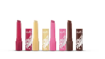 Vult lança Gloss Stick em parceria com a marca de chocolates Baton