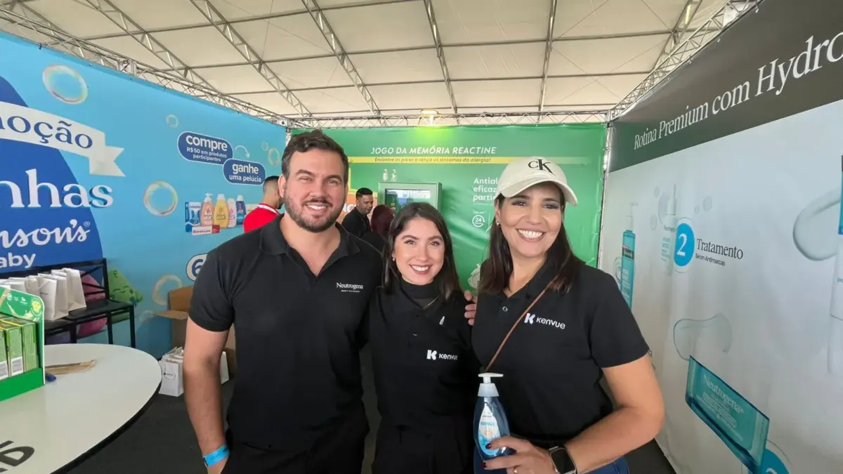 A Kenvue compareceu e entregou produtos de qualidade aos funcionários da rede