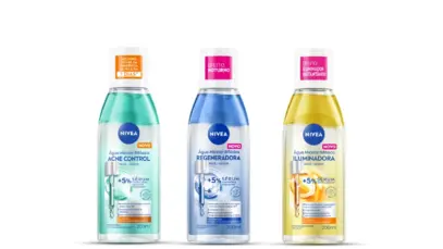 NIVEA lança água micelar com sérum de tratamento facial