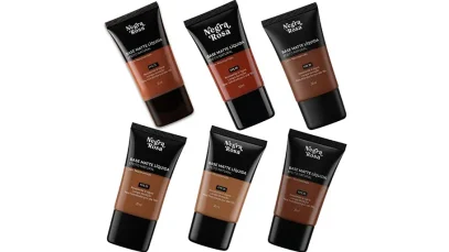 Negra Rosa lança bases matte líquidas em 16 tonalidades