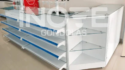 Balcão otimiza espaço e atendimento