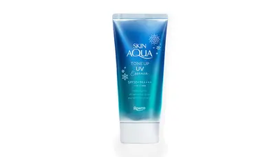 Skin Aqua apresenta protetor com glow azul