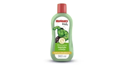 Huggies apresenta shampoo infantil 2 em 1
