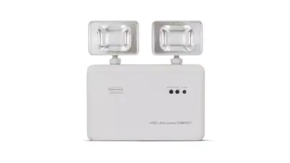 Luz de emergência com 1.200 lúmens