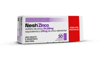 Nesh Zinco auxilia na reposição do micronutriente