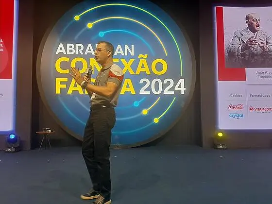 Wilmar Oliveira diretor superintendente da Vitamedic abre Encontro de Lideres no dia 2 do Conexao Farma