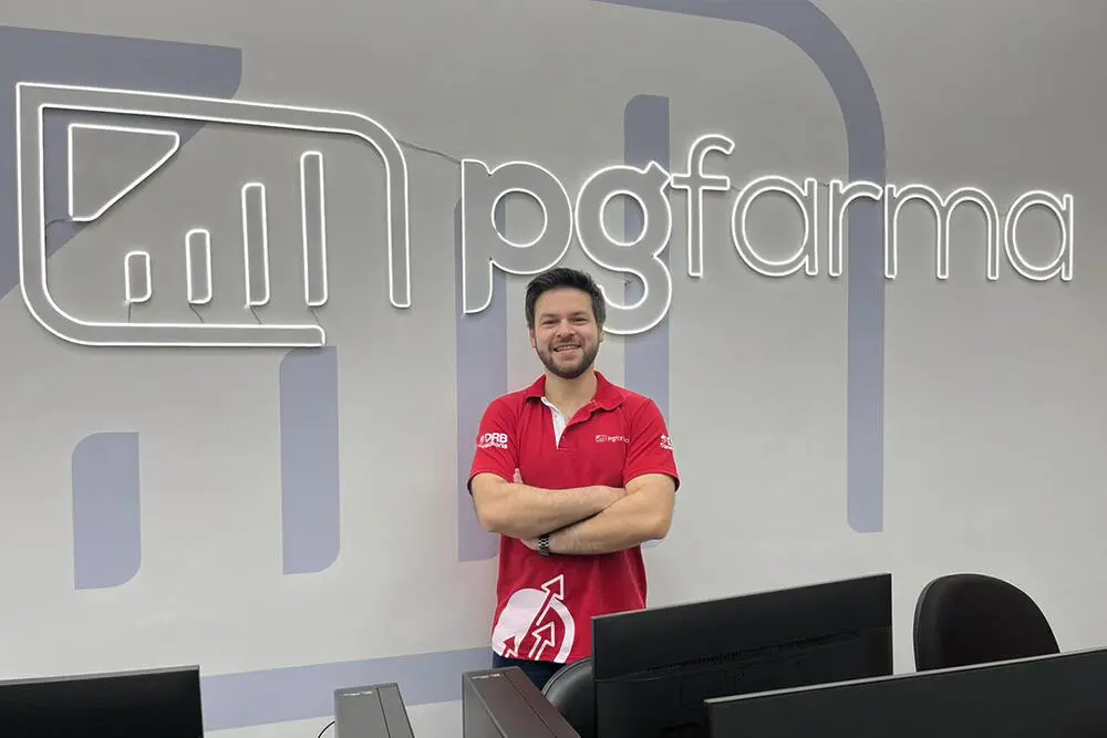 PGFARMAPlataforma de gestão, gestão de farmácias, Varejo farmacêutico, farmácias, IA 